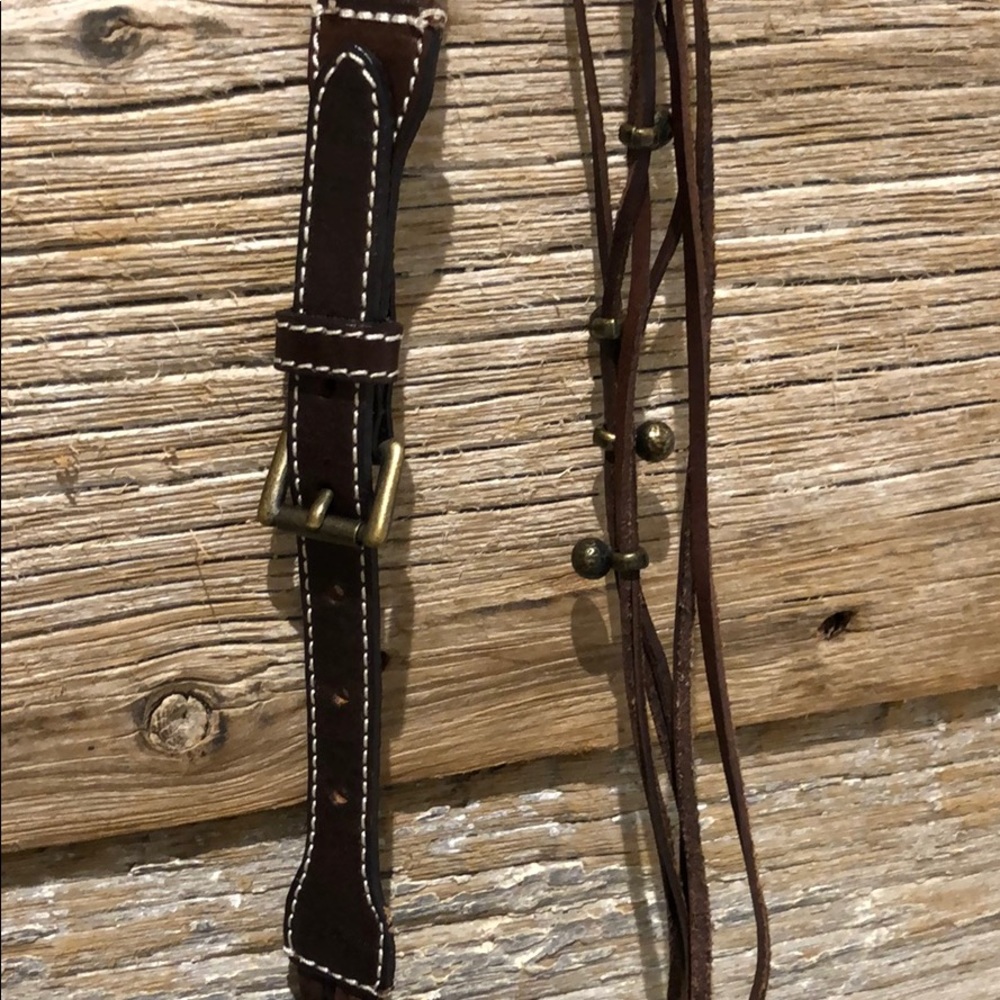 NWOT J. Crew Rustic Brown Leather Belt